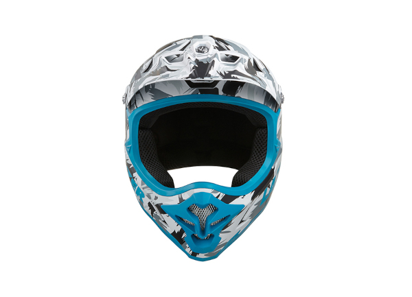 Phoenix Plus Helmet Grey Blue Carousel Image 3