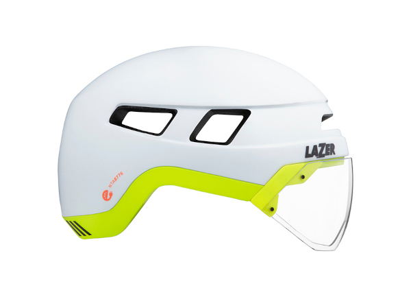 Urbanize Helmet White Flash Yellow Carousel Image