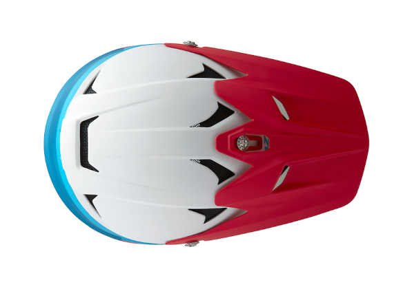 Phoenix Plus Helmet White Blue Red Carousel Image 5