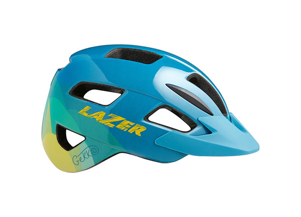 Gekko Helmet Blue Yellow