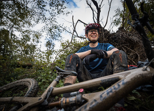 Century Helmet Red Rainforest