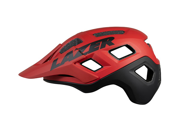 Casco Coyote rojo negro