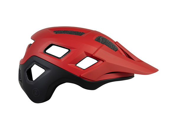 Casco Coyote rojo negro