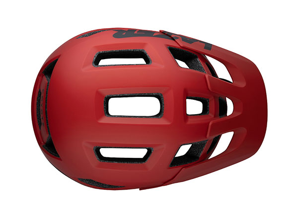 Casco Coyote rojo negro