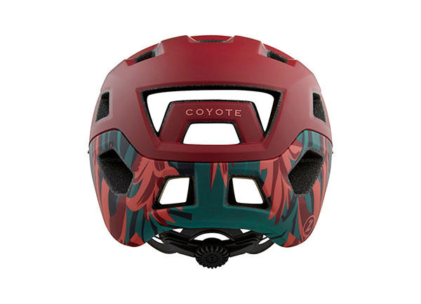 Century Helmet Red Rainforest