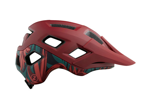 Century Helmet Red Rainforest