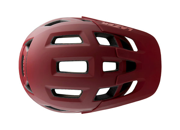 Century Helmet Red Rainforest