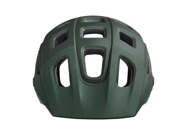 Imagen carrusel casco Impala verde oscuro mate 1