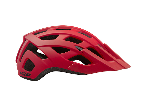 Roller Helmet Matte Red Carousel Image 1