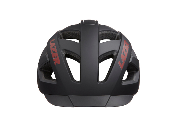 Cameleon Matte Black Red Helmet Carousel Image 3