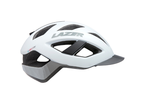 Cameleon Matte White Helmet Carousel Image 1