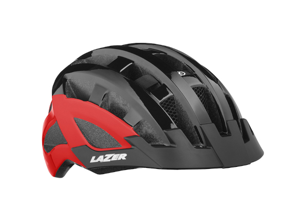 Compact DLX Helmet Black Red