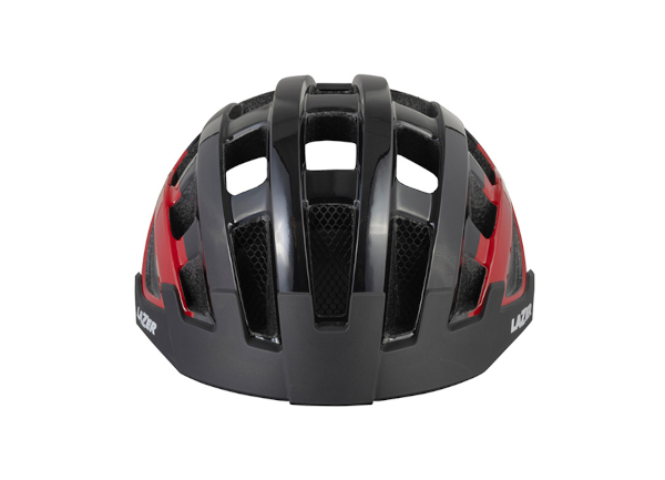 Compact DLX Helmet Black Red