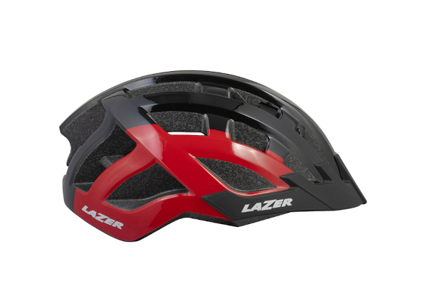 Compact DLX Helmet Black Red