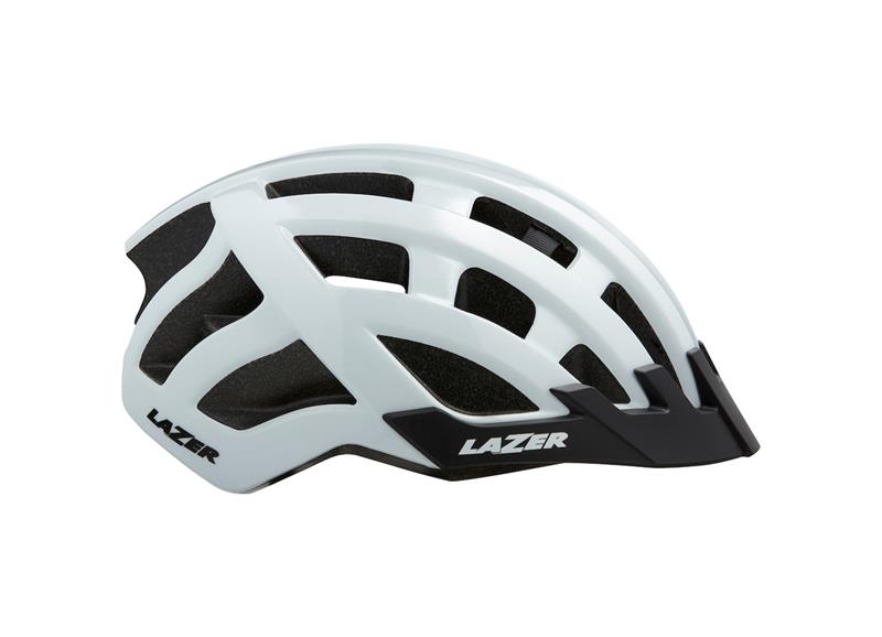 Compact shop bike helmet