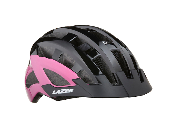 Petit DLX Helmet Black Pink Carousel Image 1