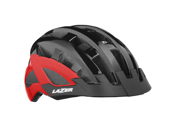 Petit DLX Helmet Black Red Carousel Image