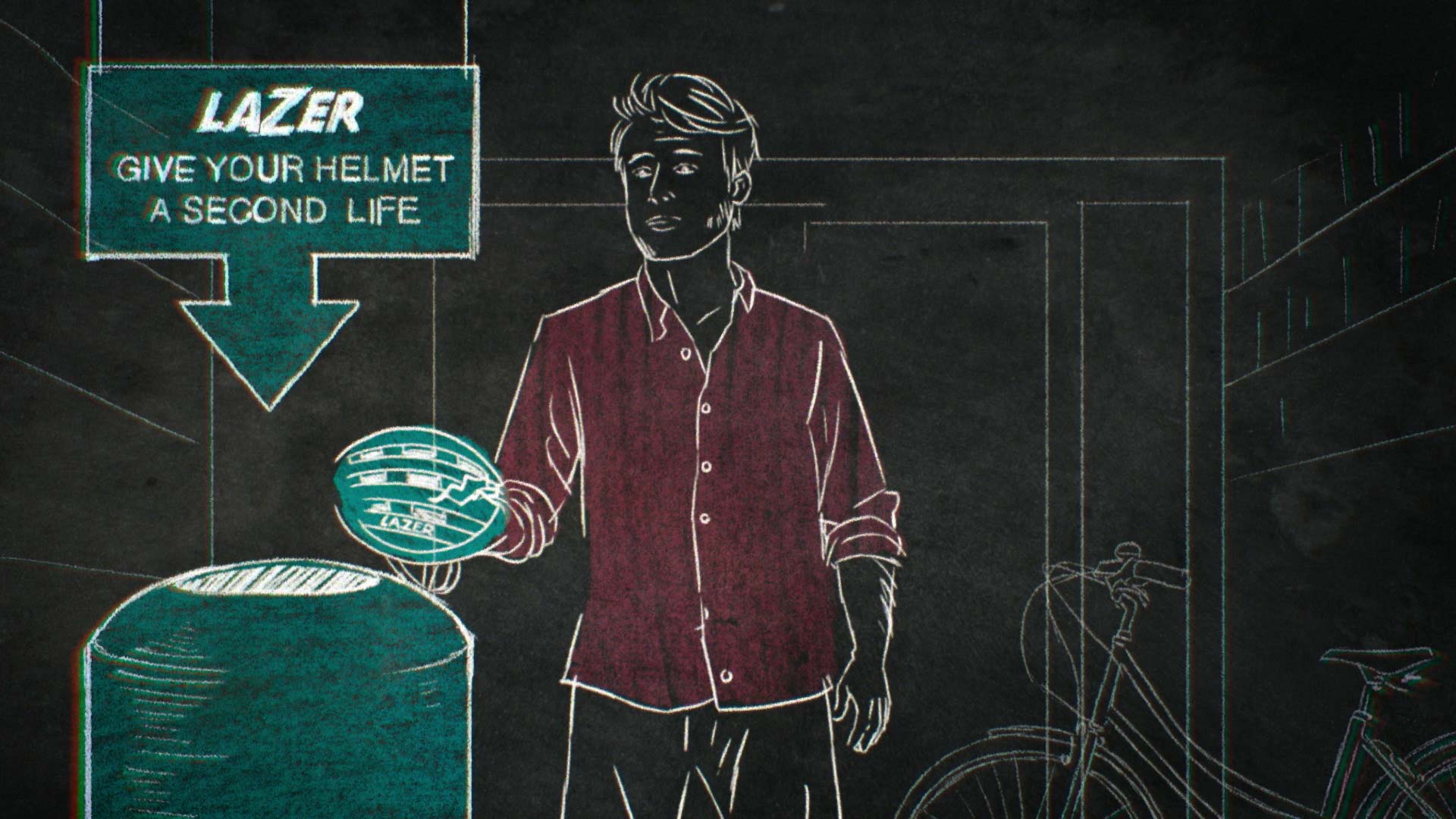 Recycling helmets project