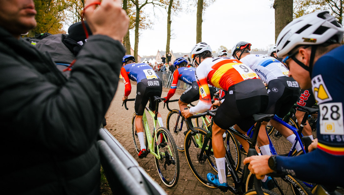 Start cyclocross Merksplas 