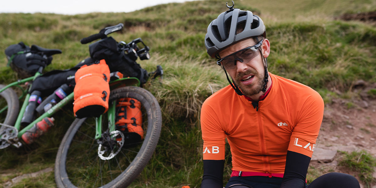 Josh Ibbett with his Bicycle